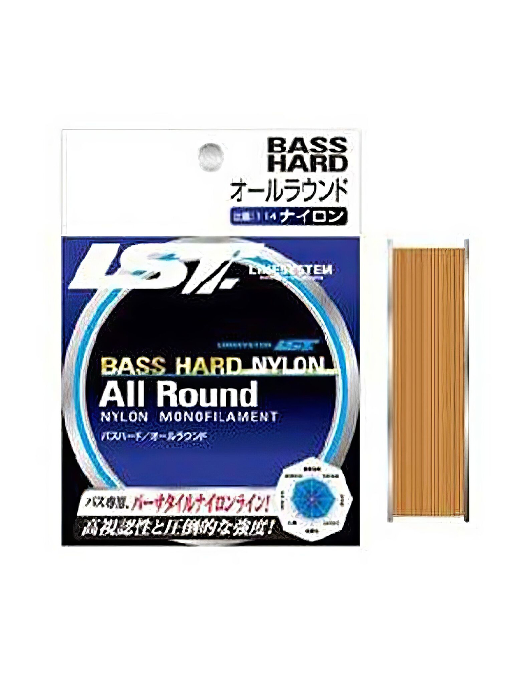 Монофильная леска для рыбалки LINESYSTEM Bass Hard Allround Nylon 20LB (150m)