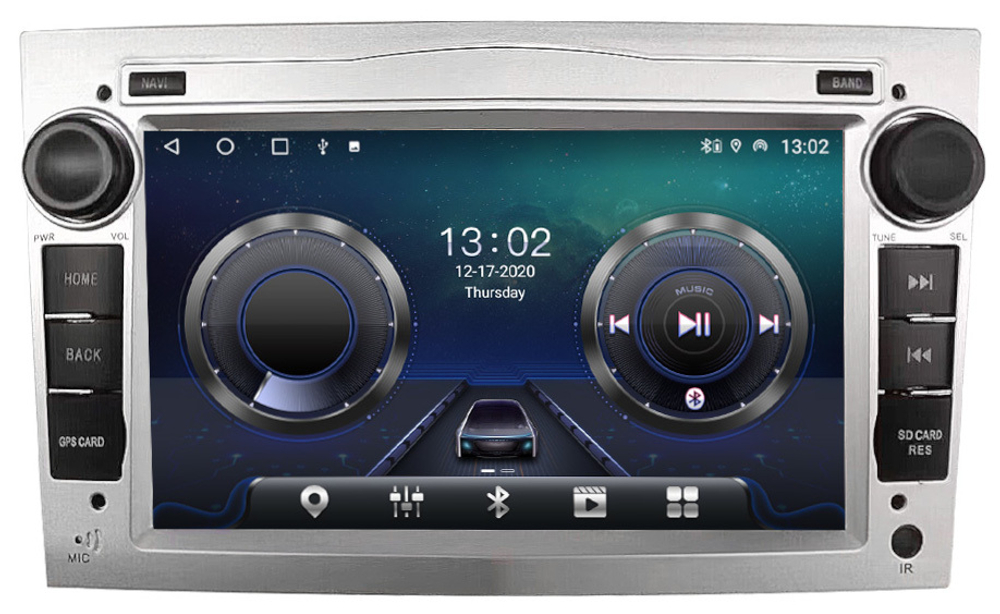 Магнитола для Opel Astra H, Antara, Corsa, Vectra, Zafira B - Carmedia MKD-7132S-S10 Android 12, ТОП процессор, 4Гб+64Гб, CarPlay, SIM-слот