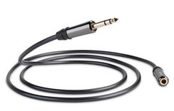QED Performance Headphone 6.35mm EXT Cable 1,5m