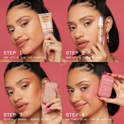 NYX Professional Makeup Buttermelt Blush - пудрово-розовый, 5 g