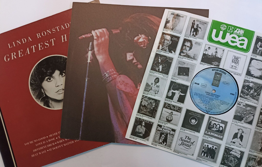 Винтажная виниловая пластинка Linda Ronstadt Linda Ronstadt Greatest Hits (Germany 1976)