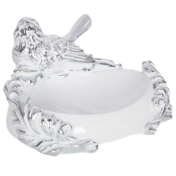 Мыльница Птичка Терра Белый