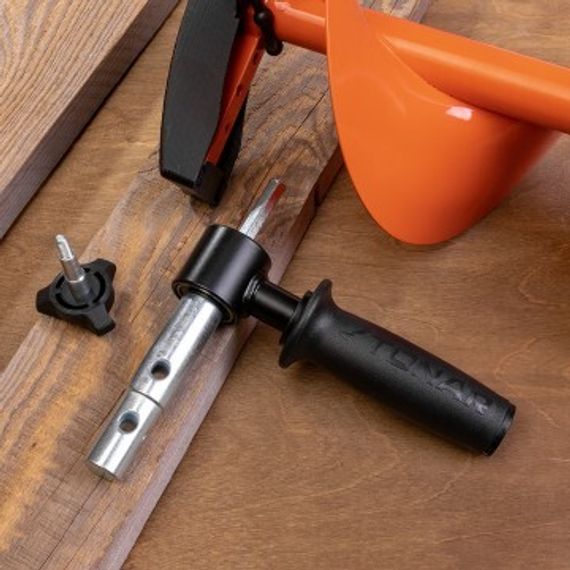 Адаптер универсальный АШ-25У-ПК с подшипниками качения (d выходного вала 19/22мм, ручка) Тонар