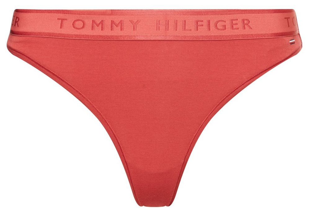 Спортивные трусы Tommy Hilfiger Thong 1P - frosted cranberry