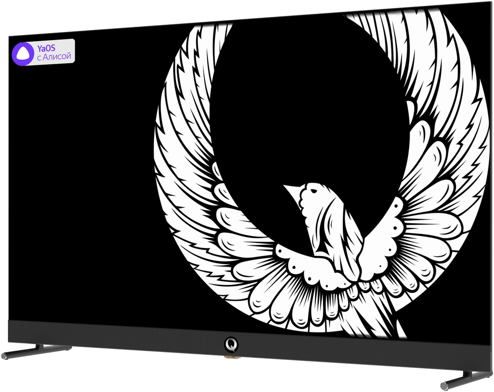 Телевизор Qwatt Q50YKS-MB 127 см черный