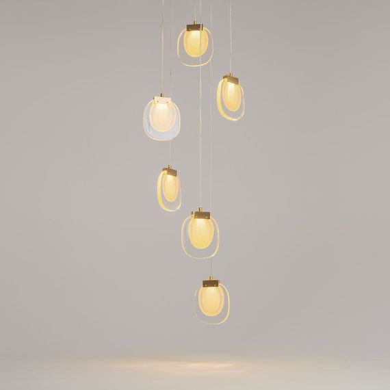 Подвесной светодиодный светильник Maytoni Modern Biology MOD367PL-L18BBSK