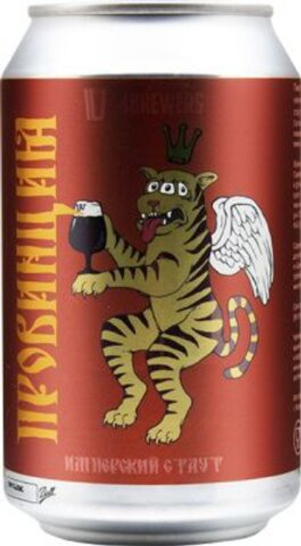 Пиво Четыре Пивовара Провинция / 4 Brewers Provinciya 0.33 - банка
