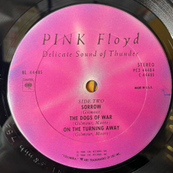 Винтажная виниловая пластинка LP Pink Floyd Delicate Sound Of Thunder (USA 1988)
