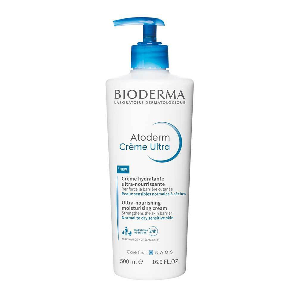 BIODERMA ATODERM Creme Ultra Крем питательный для сухой кожи 500мл.