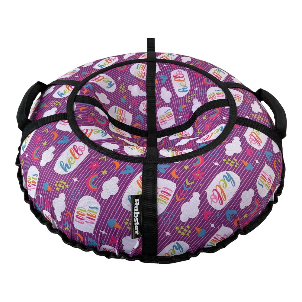 Тюбинг Hubster Люкс Pro S Позитив фиолетовый