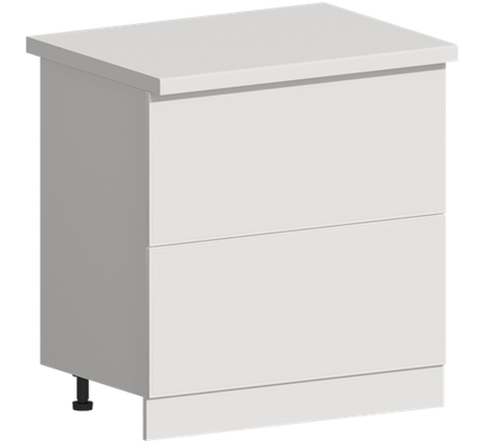 Кухня Модуль ШН2Я 800 Вотан / Белый Софт