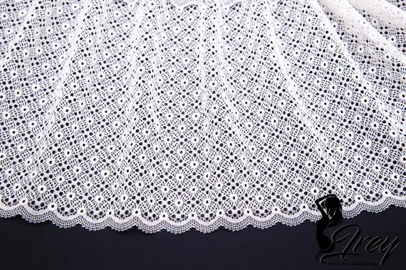 03-271 ОПТ Кружево эластичное 22 см, айвори