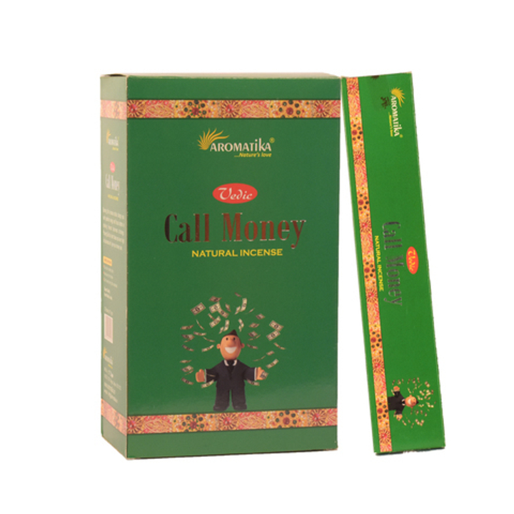 Vedic Call Money Благовоние-масала Привлечение Денег, 15 г