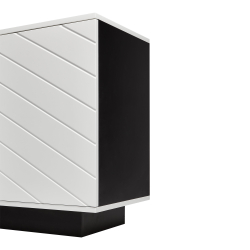 Портал Firelight Como 30 белый, черный, р/в