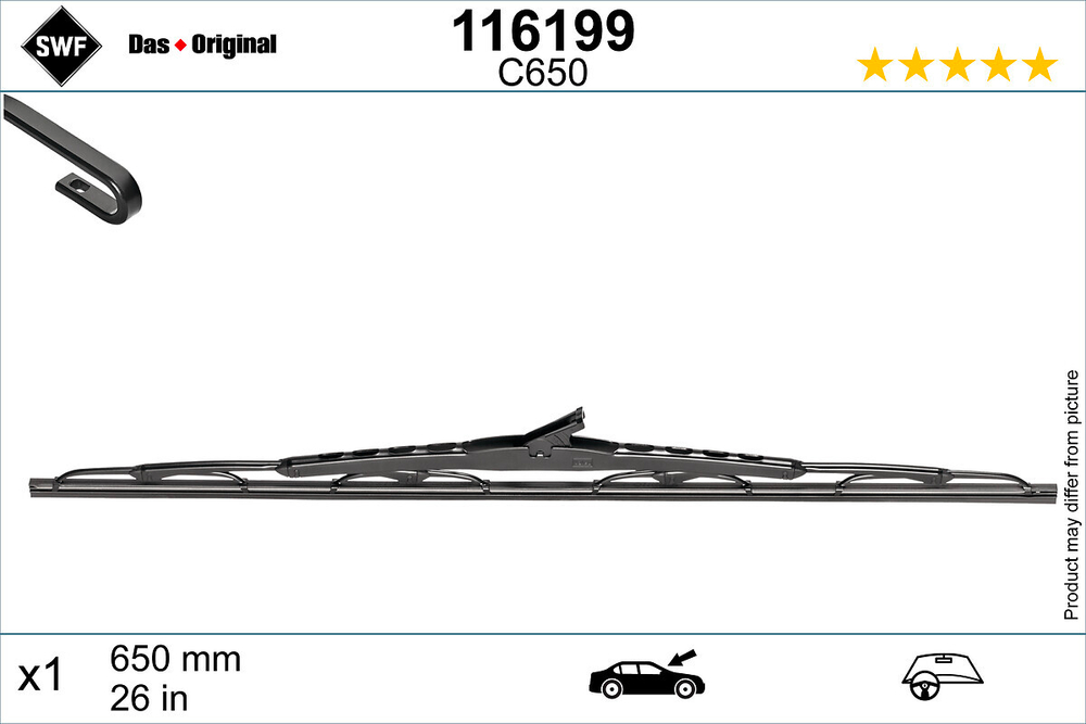 SWF - 116199-SWF - Wiper Blade