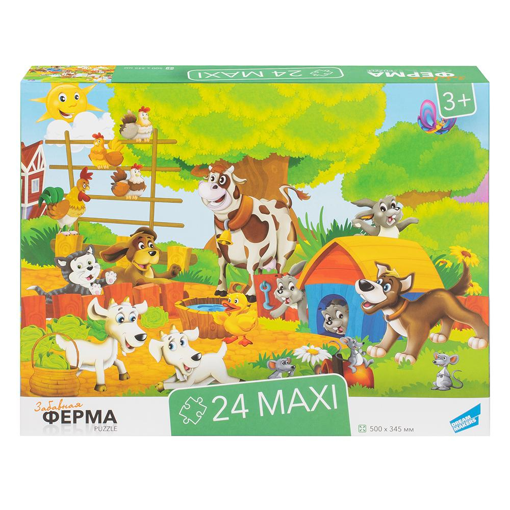 Макси-пазл 24эл. "Ферма" (Dream Makers)