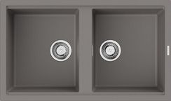 Мойка Kitagawa 86-2-GR Artceramic/Leningrad grey(арт.4993491)