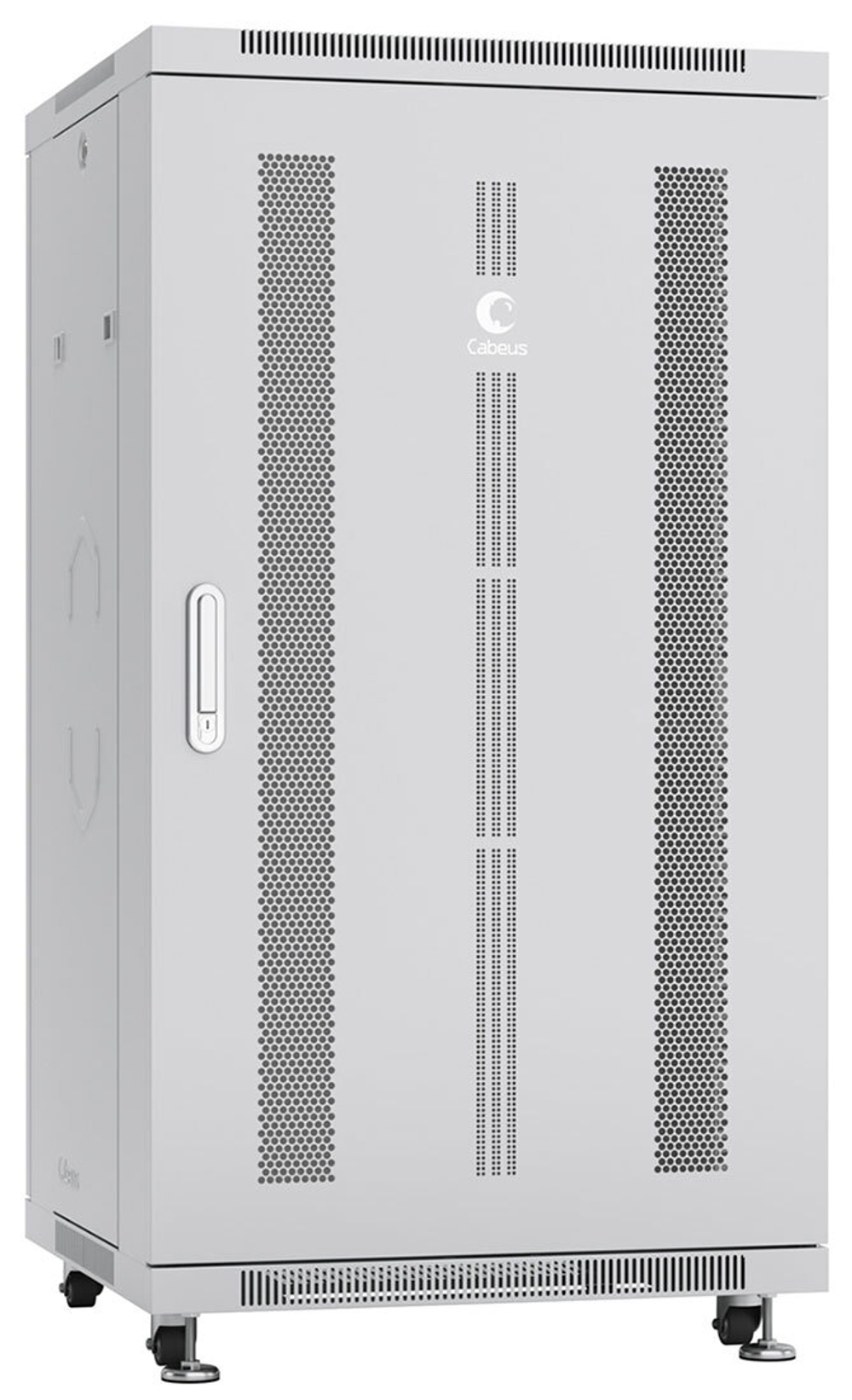 Шкаф напольный 19", 22U Cabeus ND-05C-22U60/100