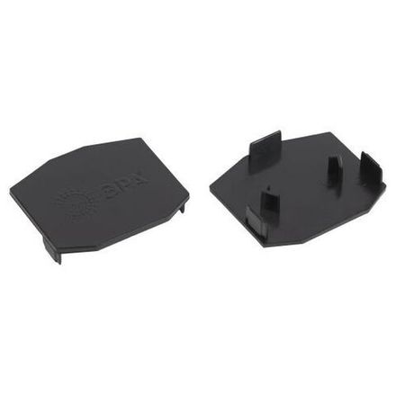 Комплект торцевых заглушек TRM-PC20-EC-B для встраив. в натяжной потолок магнитн. шинопровода TRM-PC20 NOVA 48В Эра Б0054791