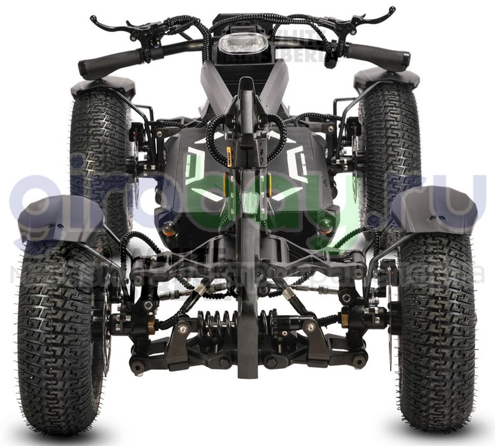 Электросамокат WHITE SIBERIA TEVERUN BANDIT 4x4 7200W 60V/60AH фото №18