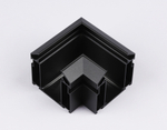 GL1043 BK черный коннектор угловой для корпуса в натяжной потолок Magnetic 220V 100*100*61