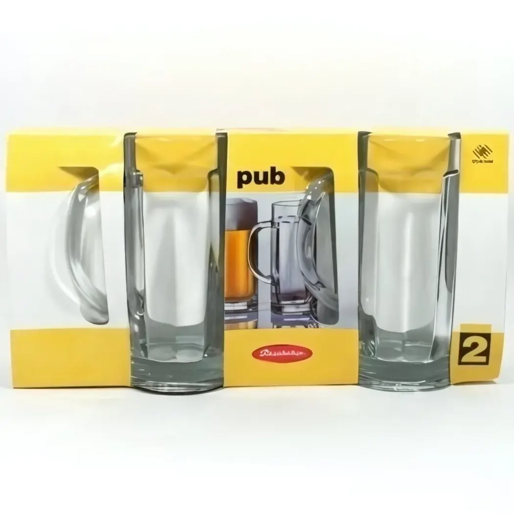 Набор пивных кружек 2шт 300мл «Паб» 55109