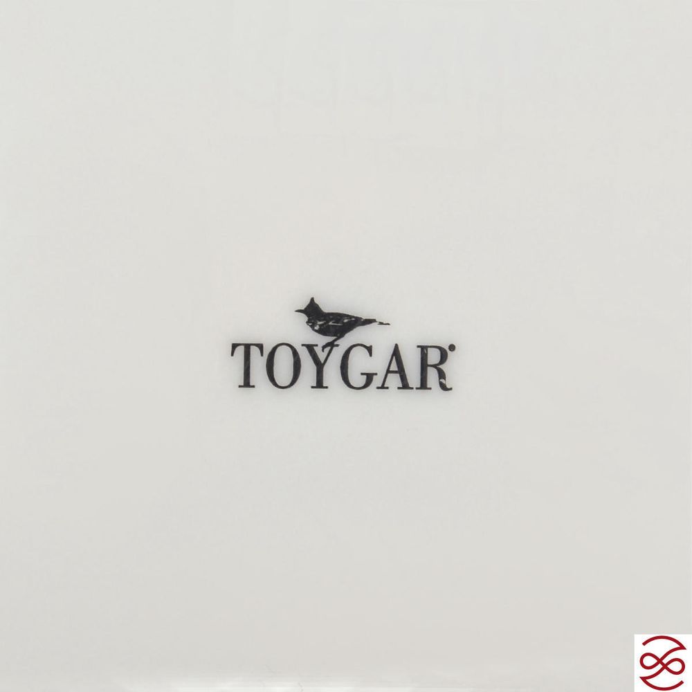 Набор армудов с блюдцами на 6 персон Toygar Rose White 150мл