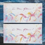 Конверт для денег «С Днем Рождения! (праздничные ленты)»