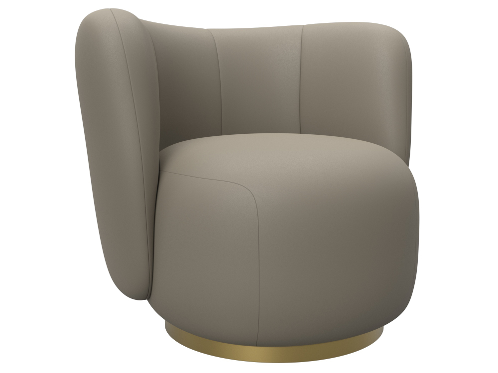 Кресло Лига-072, экокожа GRIFON 04 бежевый