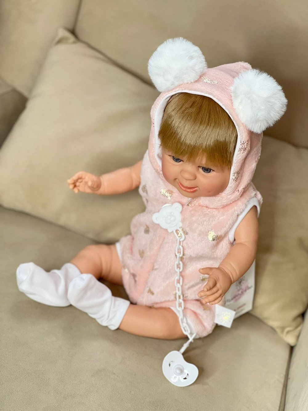 Кукла Marina and Pau 45cм Rosie мягконабивная в пакете (M1173K)