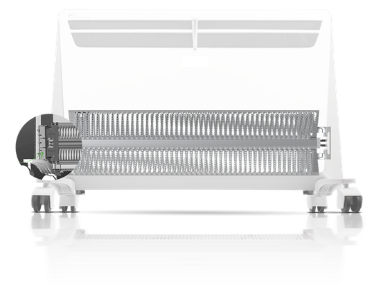 Конвектор Ballu BEC/EVU-1500 с блоком управления Digital Inverter и шасси (комплект)