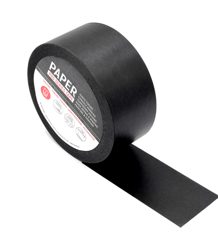 Masking Tape Professional - клейкая лента бумажная цвет черный 50мм х 25метров NEW