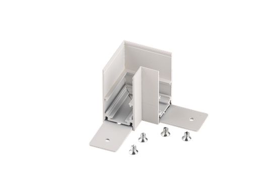 20MZ CS90-W (1/100) Угловой соединитель для накладного шинопровода