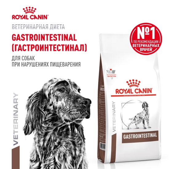 Royal Canin Gastro Intestinal GI25 Диета для собак при нарушениях пищеварения 2 кг