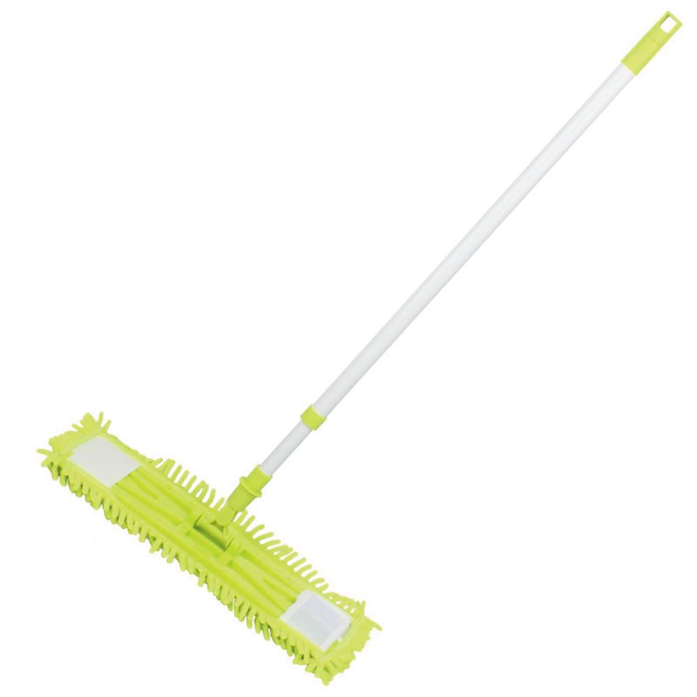 ШВАБРА ДЛЯ ПОЛА MopM4 НАСАДКА МИКРОФИБРА "ЛАПША" (1/12) "РЫЖИЙ КОТ"