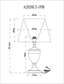 Декоративная настольная лампа Arte Lamp