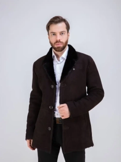 Дубленка мужская натуральная с мехом Турция