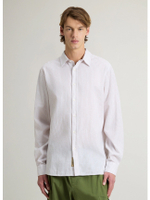 Рубашка мужская Coton Linen Shirt WOOLRICH