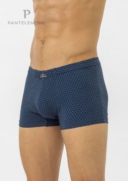 Трусы мужские боксеры Pantelemone PMH-1177, соты синие