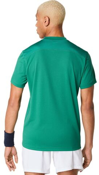 Мужская теннисная футболка Asics Court Short Sleeve - jasper green