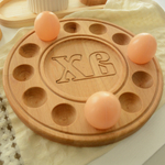 Пасхальная подставка на 12 яиц и кулича.