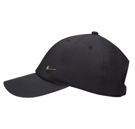 Теннисная кепка Nike Kids Dri-Fit Club Unstructured Metal Swoosh - black/gold