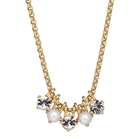 Колье Dyrberg Kern PHILA SG CRYSTAL / WHITE PEARL 480112