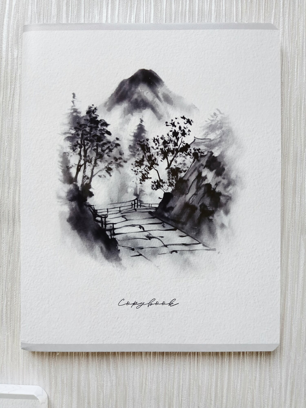 Тетрадь 96 листов А5+. "Восточные пейзажи", общая, клетка. Формат А5+ (163*203 мм). Арт.120050. С полями. Комплект 5 шт.