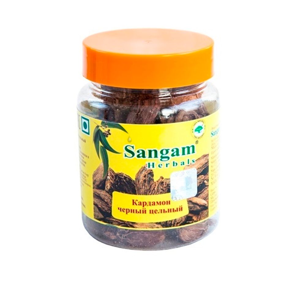 Специя Sangam Herbals Кардамон черный цельный 50 г