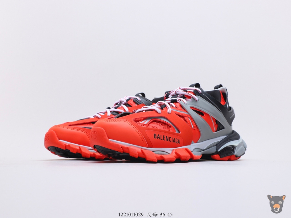 Кроссовки Track Trainers Red/Grey/Black