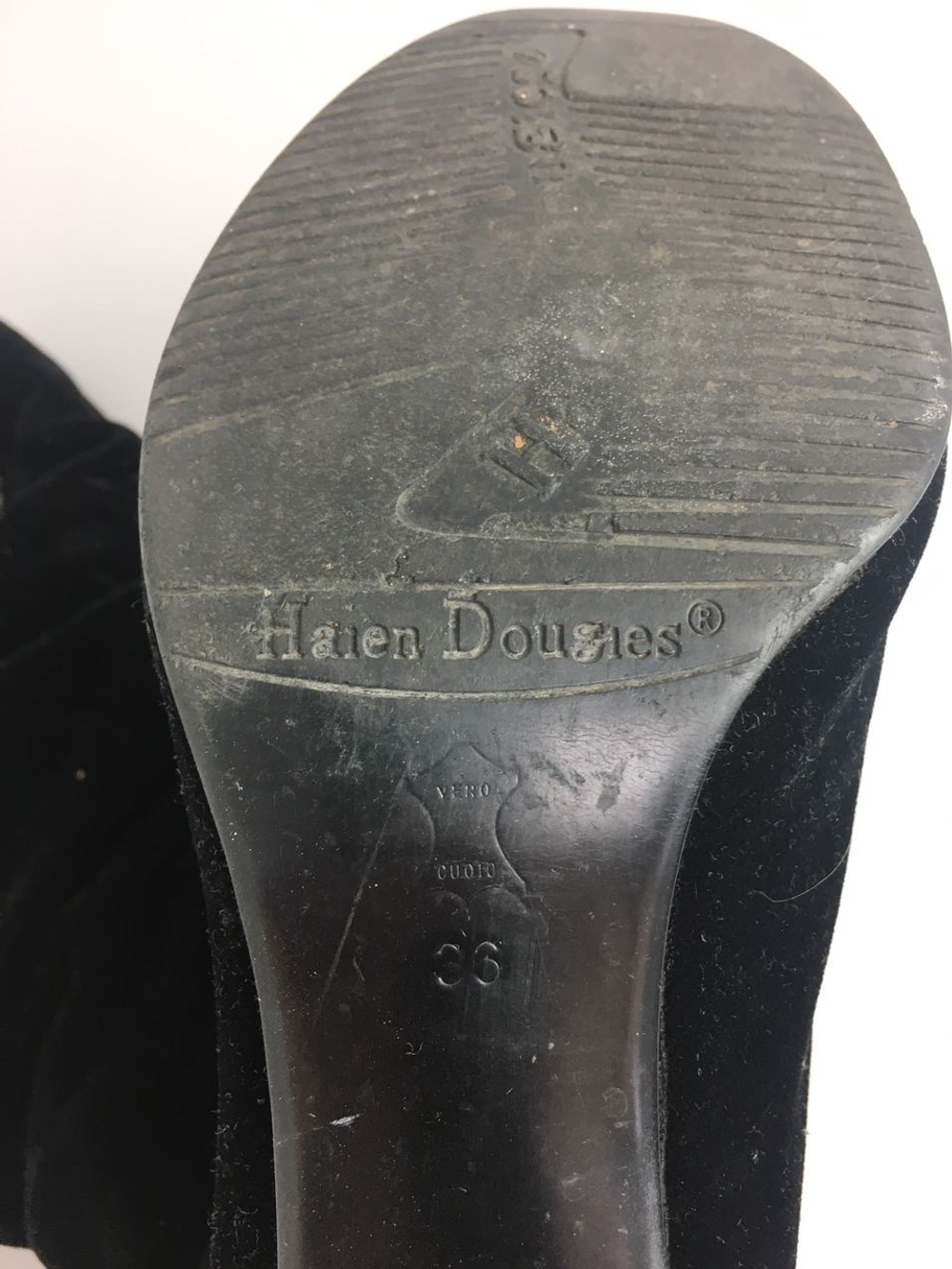 Сапоги замшевые 36 размер