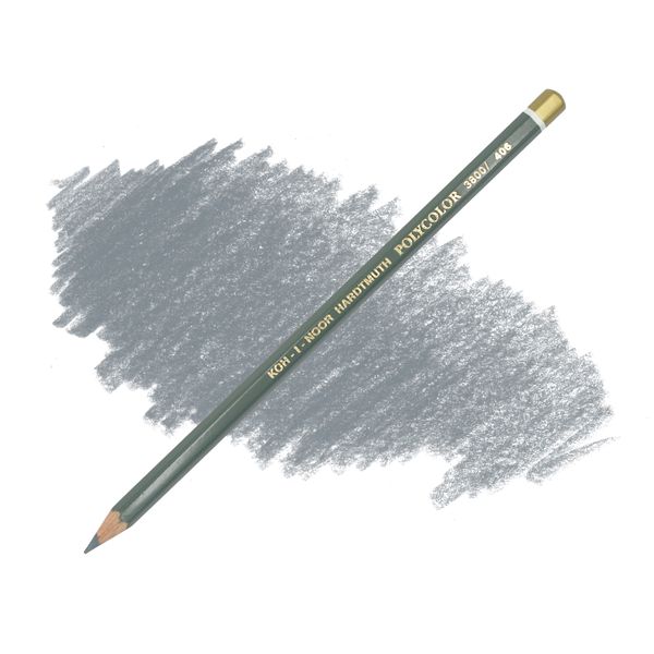 Карандаш художественный цветной POLYCOLOR, цвет 406 холодный серый