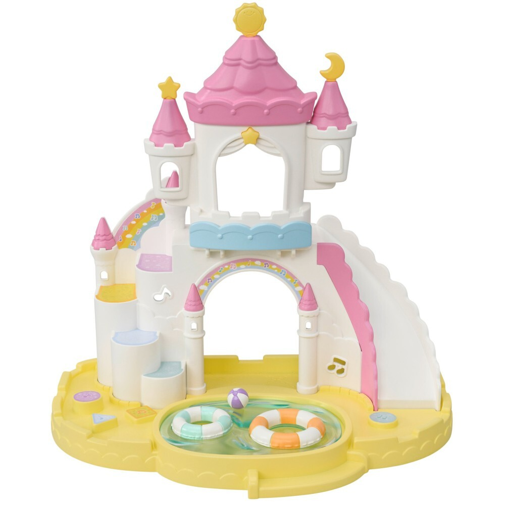 Sylvanian Families - Детская площадка с бассейном + зайчик с висячими ушками 5746 / артикул   5746  / GTIN 5054131057469