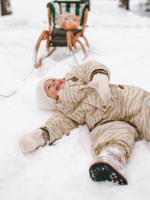 Комбинезон мембранный Mjölk Зебра, утеплитель 200гр/м2, уценка